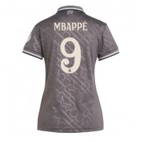 Dámy Fotbalový dres Real Madrid Kylian Mbappe #9 2024-25 Třetí Krátký Rukáv